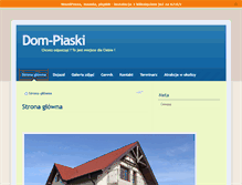 Tablet Screenshot of dom-piaski.like.pl