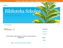 Tablet Screenshot of bibliotekagim1.like.pl