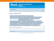 Tablet Screenshot of beskidy.like.pl