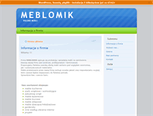 Tablet Screenshot of meblomik.like.pl