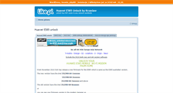 Desktop Screenshot of huawei-e585-unlock.like.pl