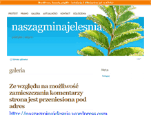 Tablet Screenshot of naszagminajelesnia.like.pl