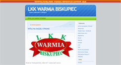 Desktop Screenshot of lkkbiskupiec.like.pl