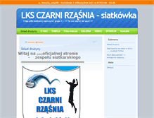 Tablet Screenshot of czarniwirexrzasnia.like.pl