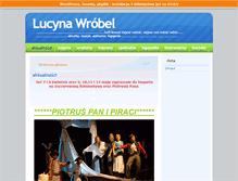 Tablet Screenshot of lucynawrobel.like.pl