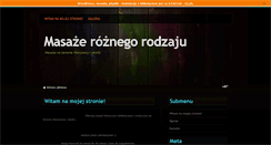 Desktop Screenshot of masaze.like.pl